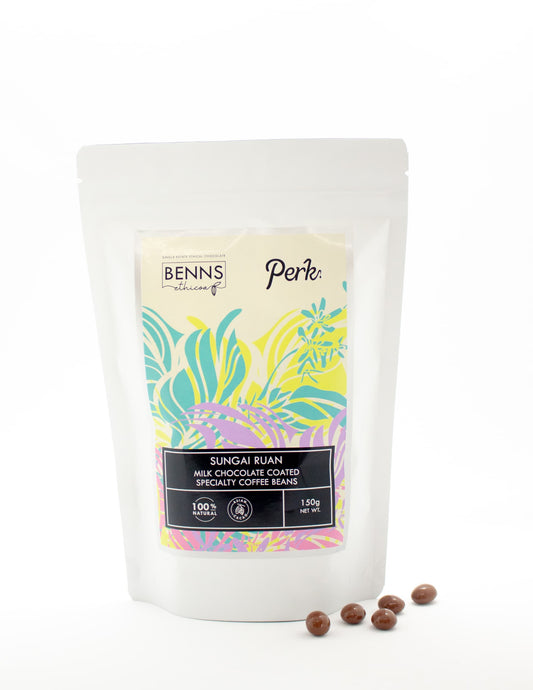 45% Sungai Ruan Milk Chocolate Coated Coffee Bean
