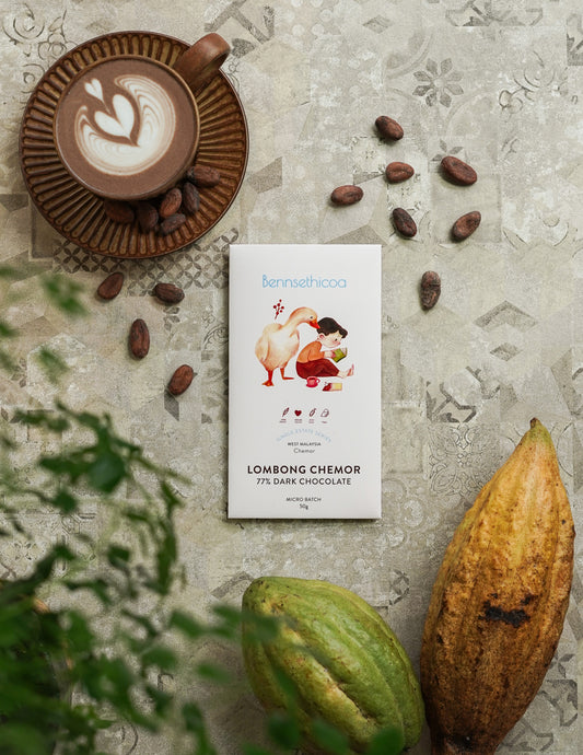 LOMBONG CHEMOR 82% Chemor Dark Chocolate